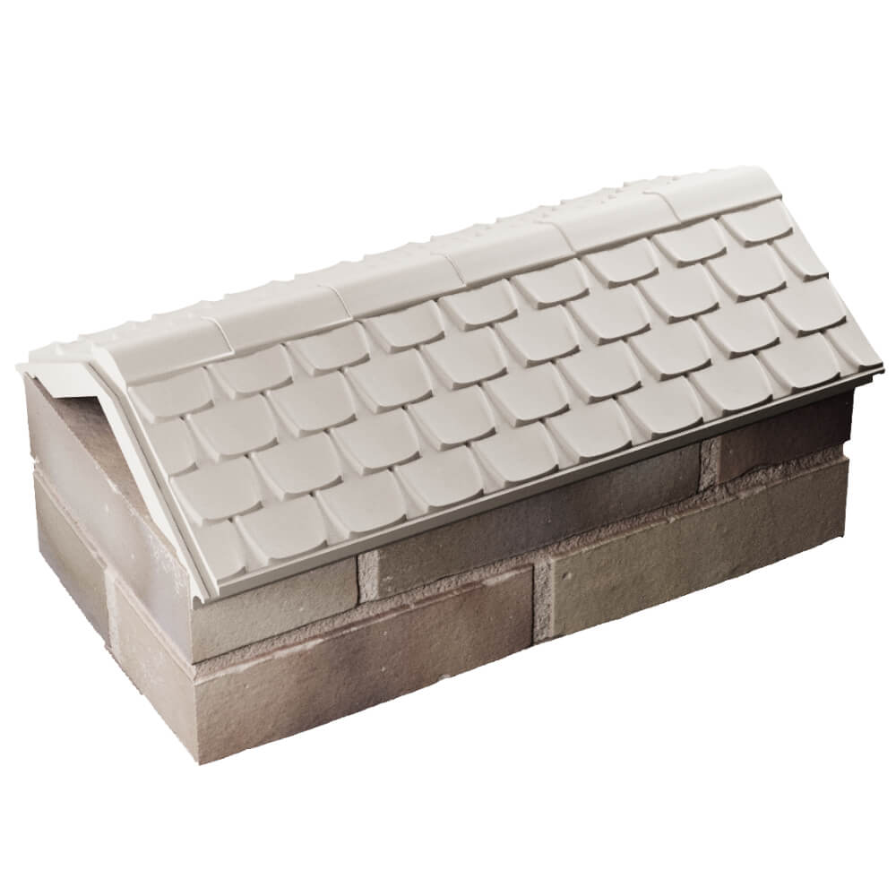 Парапет Zking Эльбрус Бежевый с посадкой на 1 кирпич (255мм) в Королёве фото