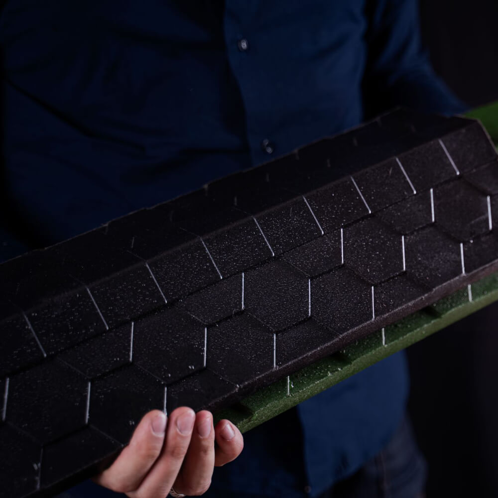 Парапет Zking Эверест Черный с посадкой на 1 кирпич (200/225/255мм) в Королёве фото